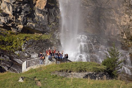Fallbach-Wasserfall / Fallbach v�zes�s